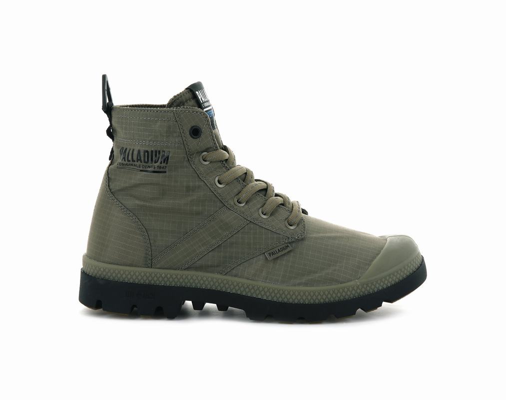 Botas Palladium Pampa Lite+ Vapor Wp+ Waterproof Hombre - Verde ||ZGAR-54037||